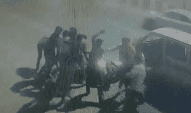 "Baghpat Dabang Kidnapping Incident CCTV Footage"