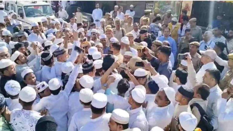 Moradabad manage the situation during Eid-ul-Fitr prayer protests."