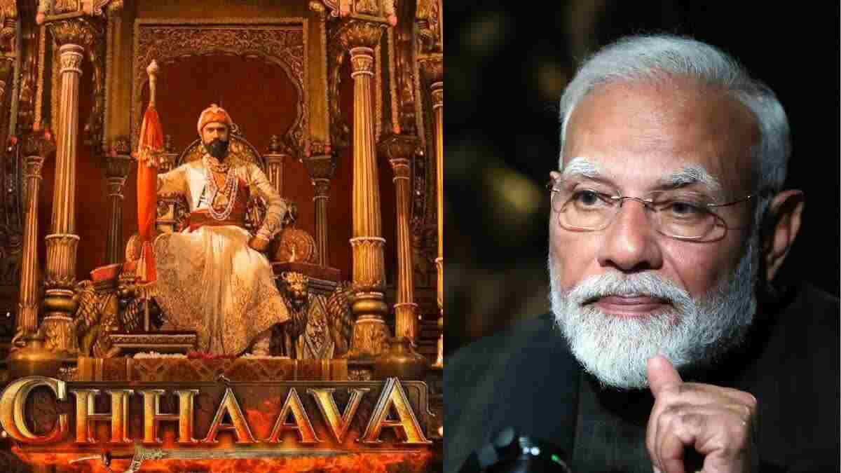 PM Modi at Special Screening of 'Chhawa' Film in Parliament"