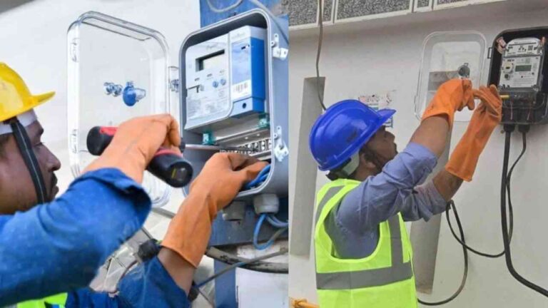 Smart Meter and Armored Cable Installation