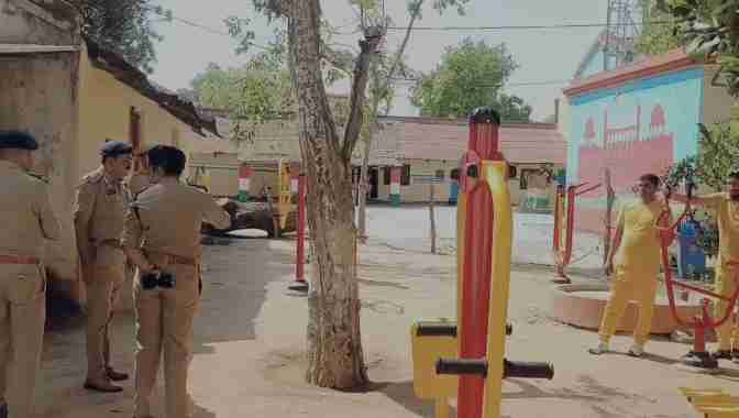 Bijnor में ओपन जिम में 8 एक्सरसाइज मशीनें, 45 मिनट का मिलेगा समय Bijnor Jail Open Gym for Prisoners’ Fitness