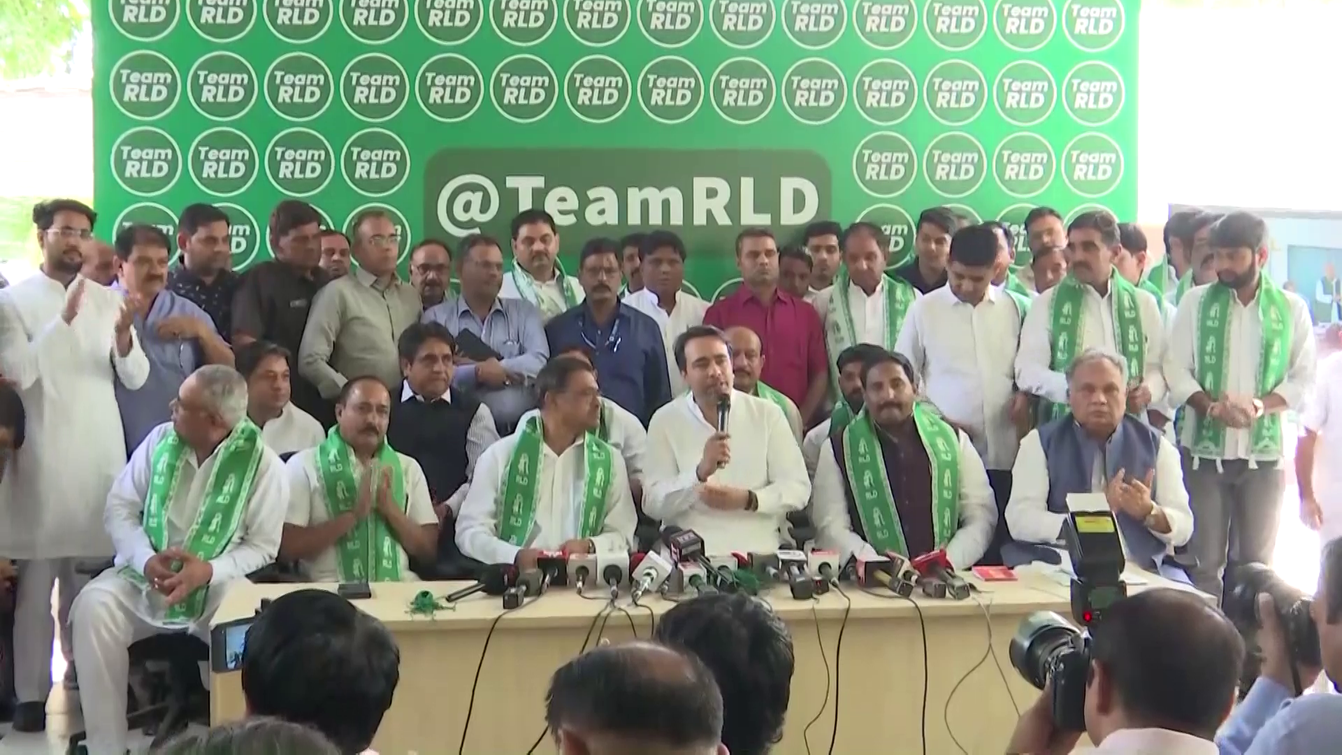 Jayant Chaudhary RLD Drive Lucknow 2025