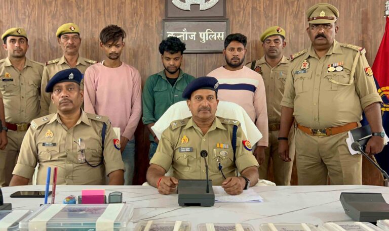 Kanauj police arrested thieves and revealed the theft