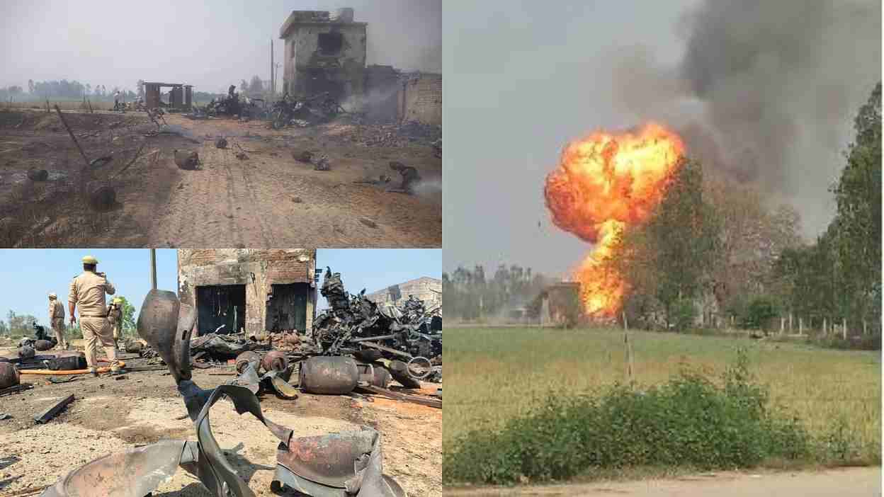 Kitchen Reduced to Ashes in Bijnor Gas Leak Fire