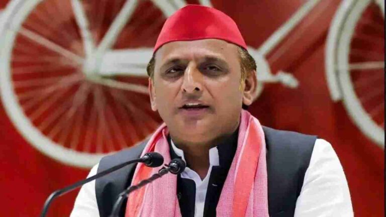 Akhilesh Yadav shared the video on X and attacked the BJP