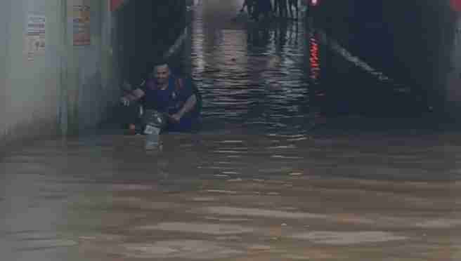 Baghpat Binoli Railway Underpass Waterlogging