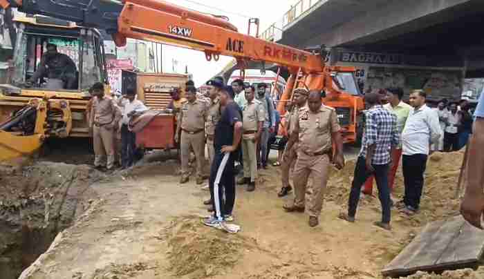 Hapur Gas Pipeline Accident - Rescue Operation