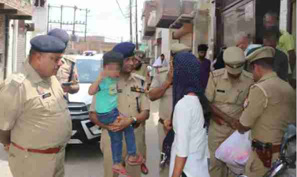 Hathras Police Rescues 4-Year-Old from Kidnappers
