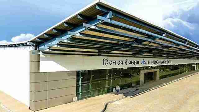 Hindon Airport with a representation of the expansion plan