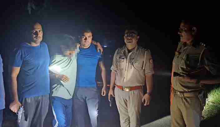 Muzaffarnagar Police Encounter with Dangerous Criminal, One Arrested