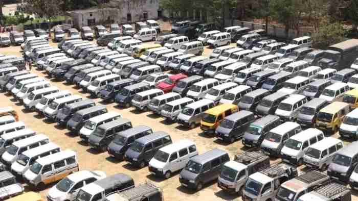 No Parking Zone Vehicles Towed in Lucknow
