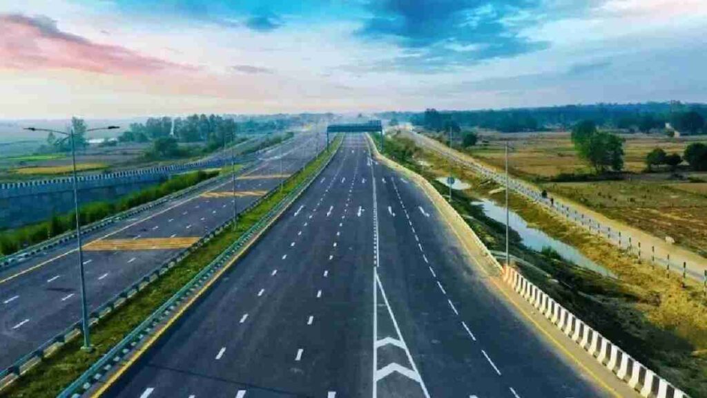 Uttar Pradesh with the route from Gorakhpur