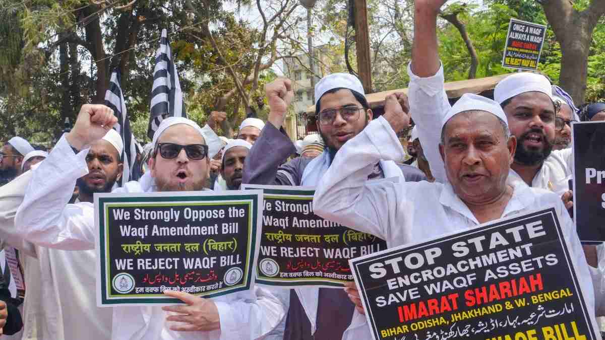 Waqf Bill Protest in Baghpat 2025
