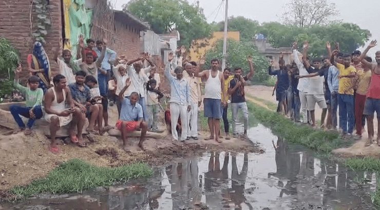 Kasganj Jalbharav Samasya Street Waterlogging