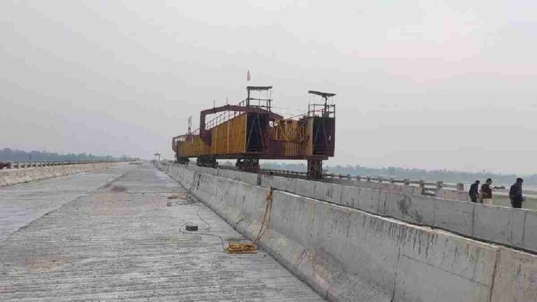 Saryu River Bridge on Gorakhpur-Lucknow Railway Route