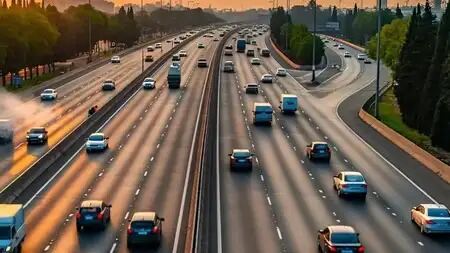 link expressway ka darshanik dharohar dikhati hai.