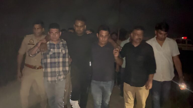 शामली 32 लाख की लूट के दो आरोपी मुठभेड़ में गिरफ्तार