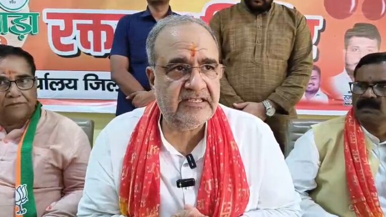 BJP Pradesh Adhyaksh Bhupendra Chaudhary