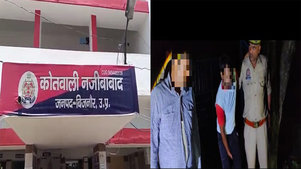 Bijnor Jile Ke Najibabad Me Police Muthbhed Me Ghayal Gaukashi Ke Aaropi Khursheed Aur Afsaar