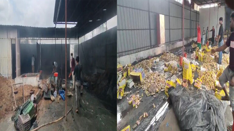 Bijnor Ke Patakha Factory Me Lagi Aag