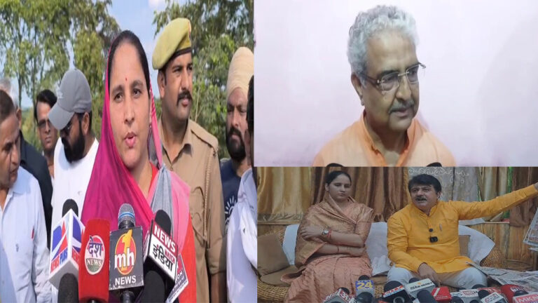 Bijnor Sadar Vidhayak Suchi Choudhary Aur Ex MP Bhartendra Singh Aamne Saamne