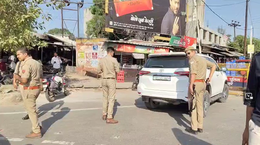 Bulandshahr में पुलिस का जाति लिखे वाहनों पर चालानी चाबुक Bulandshahr Me Checking Abhiyaan Chalate Huye Policekarmi