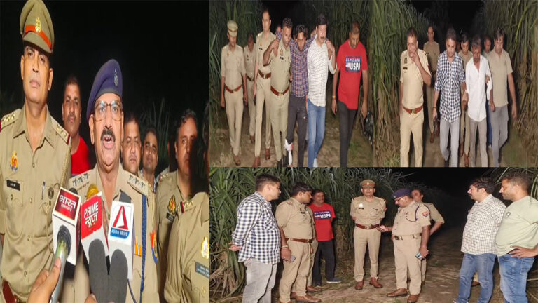 CO Sadar Muzaffarnagar Ravi Shankar Mishra Aaropiyo Ke Sath