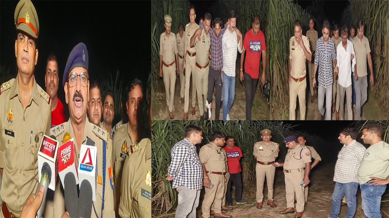 CO Sadar Muzaffarnagar Ravi Shankar Mishra Aaropiyo Ke Sath