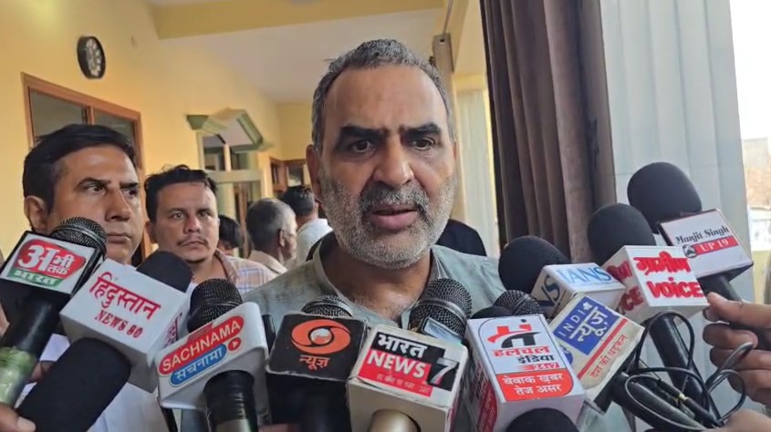 Former Union Minister of State Sanjeev Baliyan Muzaffarnagar