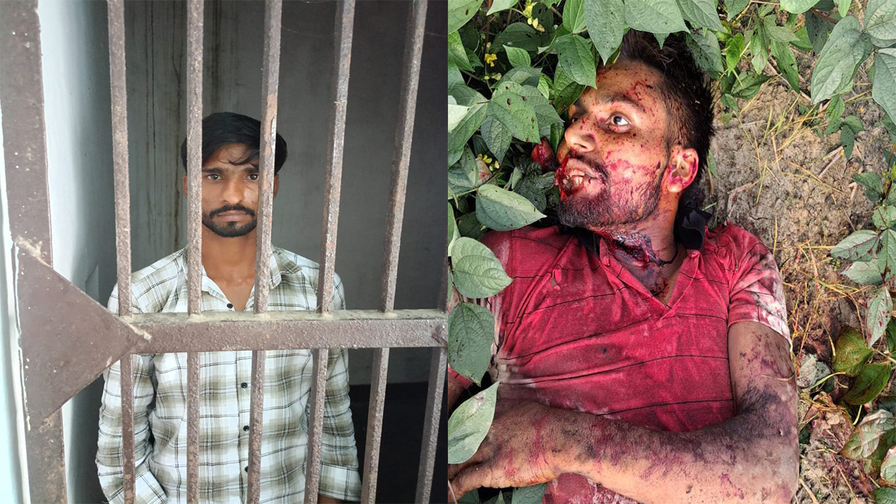 Shamli Ke Kachhi Garhi Me Julfan Ne Ki Apne Tahere Bhai Kayyum Ki Hatya Aaropi Police Ki Giraft Me