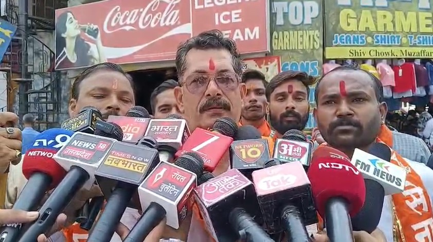 Bittu Sikhera Jiladhayaksh Shiv Sena Muzaffarnagar