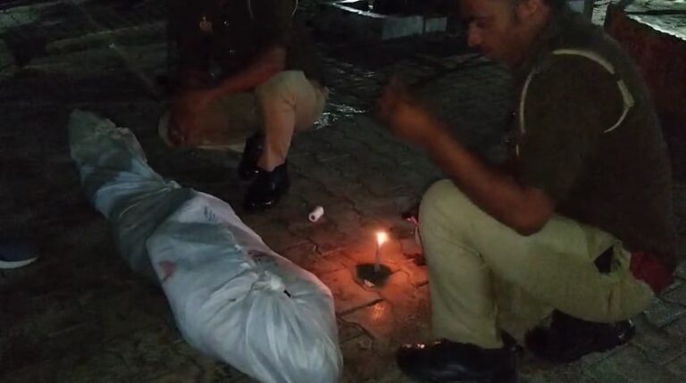 Sadak Haadse Me Mazdoor Ki Maut (Bijnor)