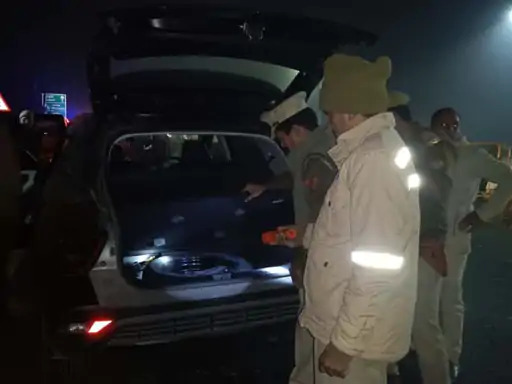 Delhi Blast Ke Baad High Alert Pe Pradesh Checking Karti Police (Shamli)