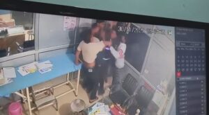 Bijnor Hospital Me Marpeet Ki Ghatna CCTV Me Kaid