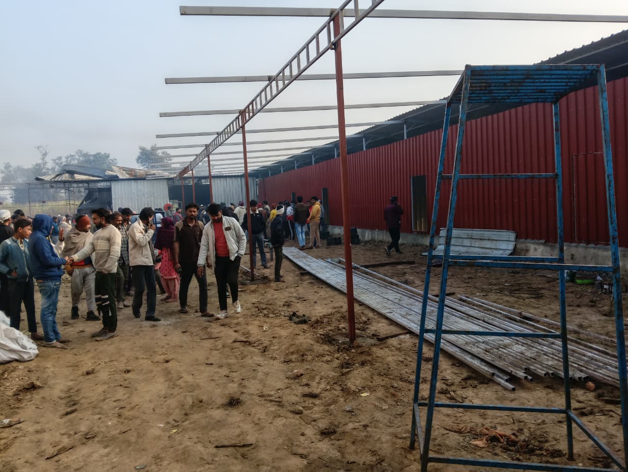 Bijnor Patakha Factory Me Bheeshan Blast