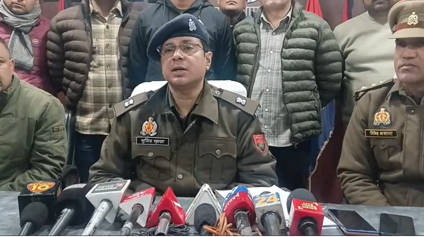 Shamli पुलिस की बड़ी कामयाबी, 3 अंतरराज्यीय वाहन चोर गिरफ्तार, 18 चोरी के वाहन बरामद Sumit Shukla ASP (Shamli)