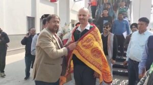 Shamli Pahunche DRM Pushpesh Raman Tripathi