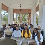 Hapur Jile Ke Bahadurgarh Me Aayojit Peace Commitee KI Baithak