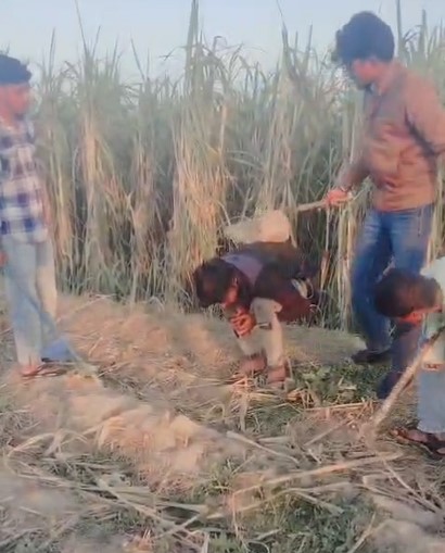 Yuvak Ko Murga Bana Kar Maarte Dabang (Hapur)