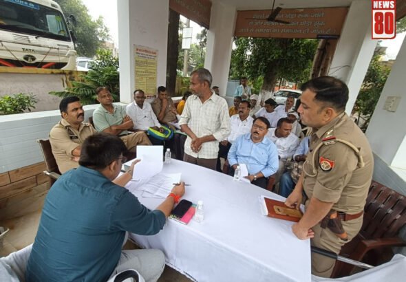 बहादुरगढ़ थाने में थाना समाधान दिवस, 25 में से 18 शिकायतों का मौके पर निस्तारण