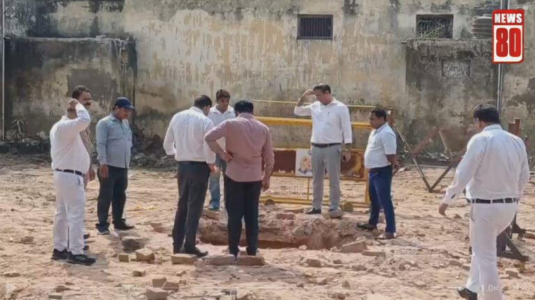 सहारनपुर कलेक्ट्रेट ध्वस्तीकरण स्थल पर मिला पुराना कुआं, पुरातत्व विभाग ने किया निरीक्षण